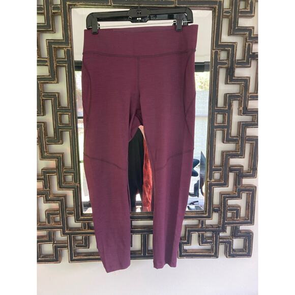 Outdoor Voices Pants - Outdoor Voices Leggings Size XL MoveFree 7/8 ~ Tech Sweat ~ Purple & Pristine!